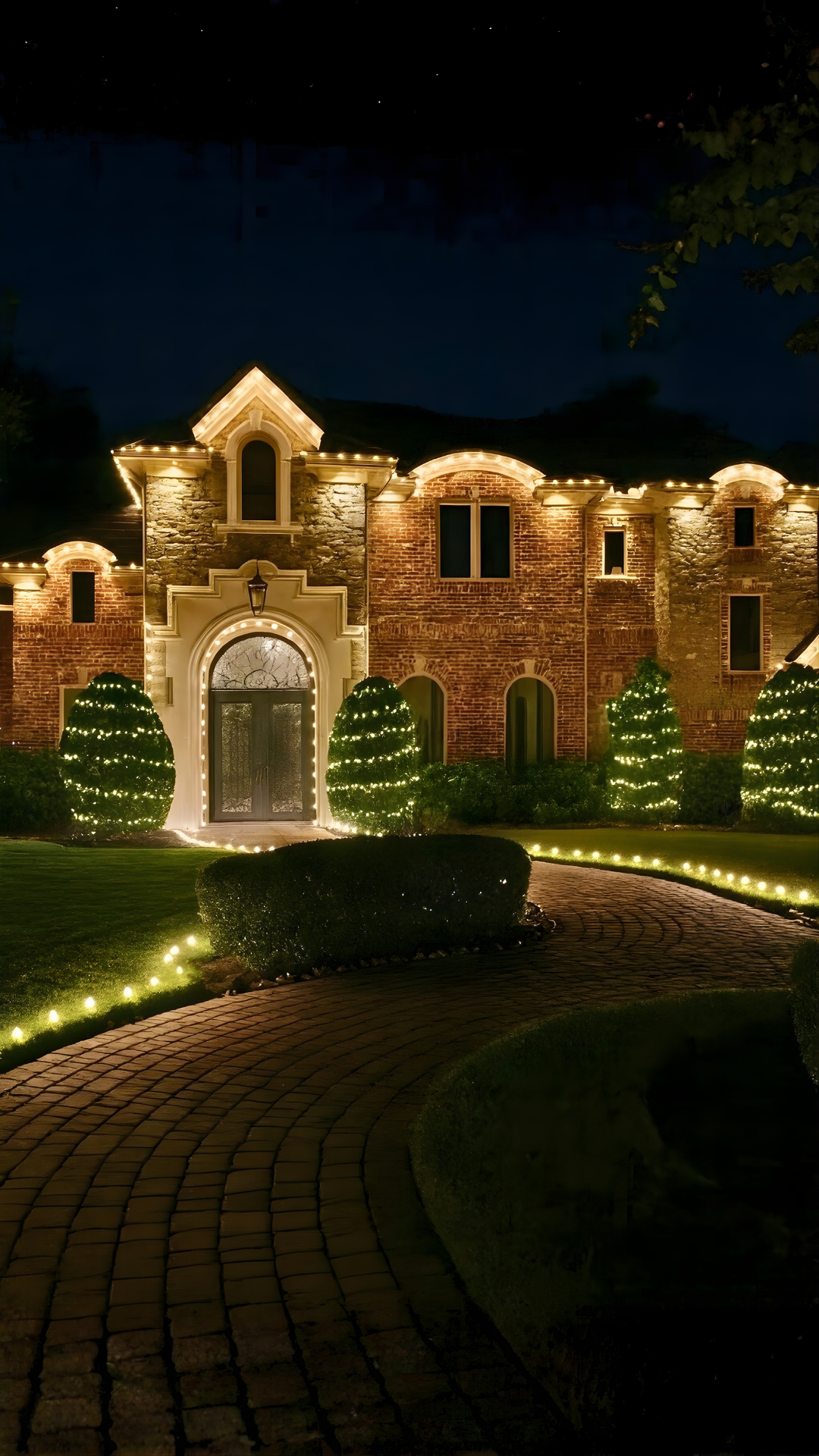 Christmas Lighting Installation in Houston Texas