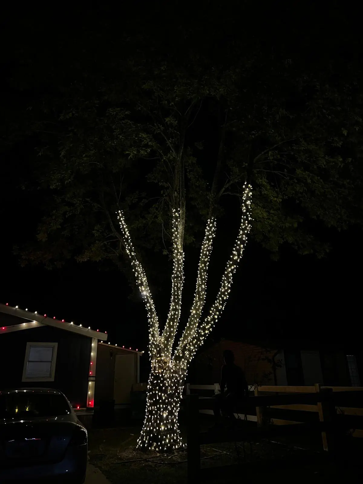 Christmas Lighting installation in Houston, Texas