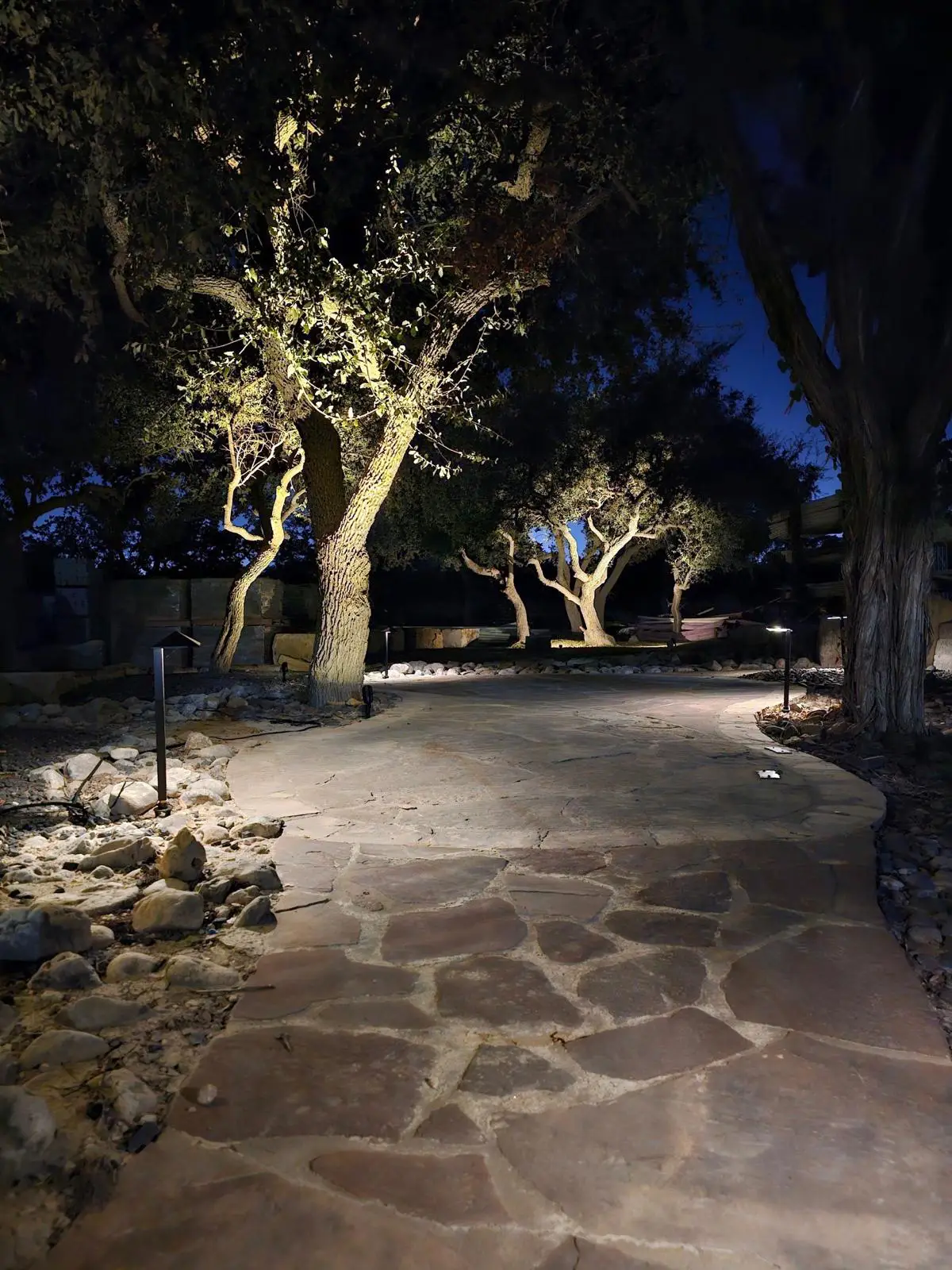 Landscape Lighting installation in Houston, Texas