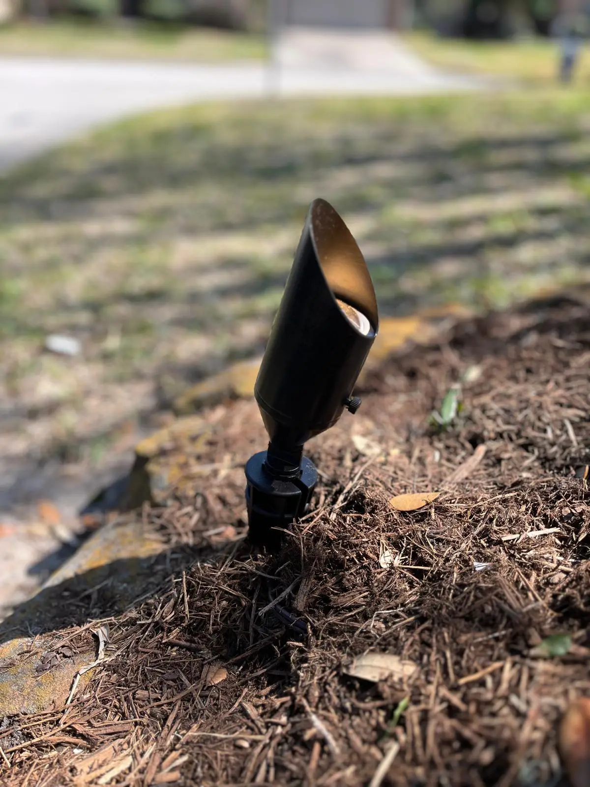 Landscape Lighting installation in Houston, Texas