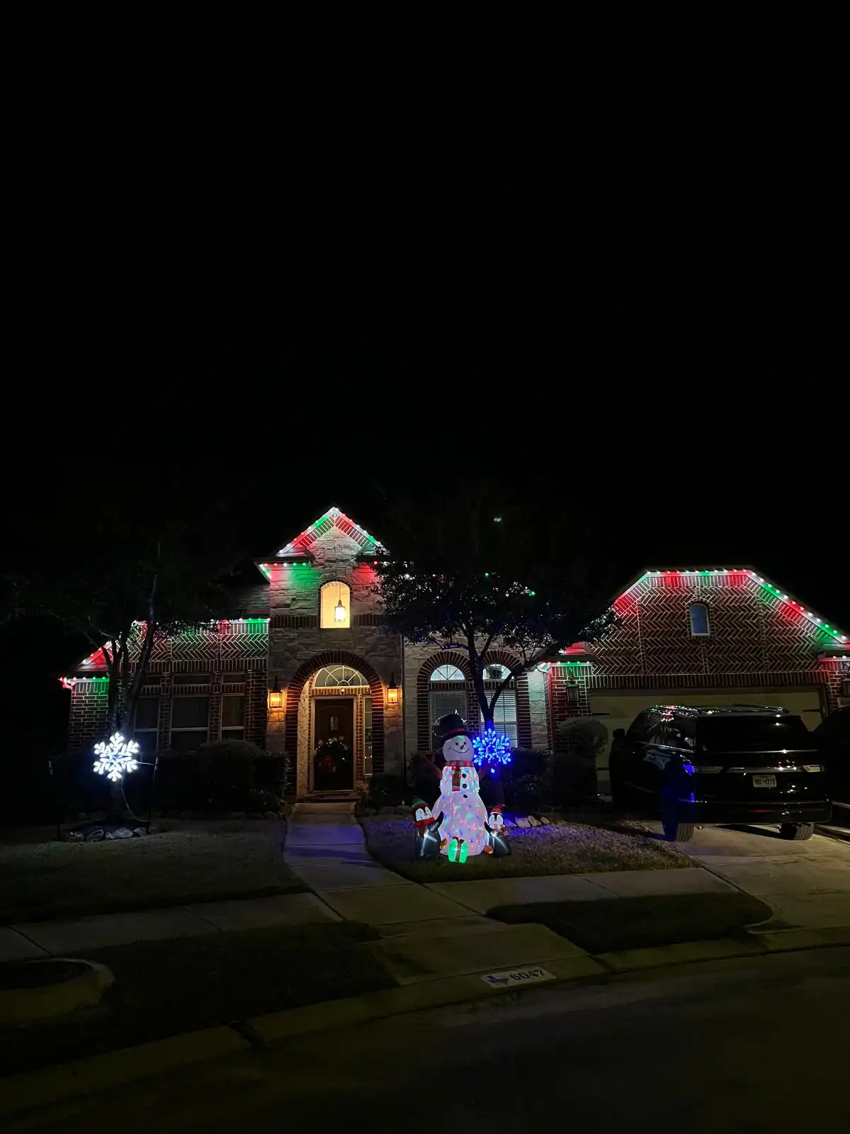 Permanent Lighting installation in Houston, Texas