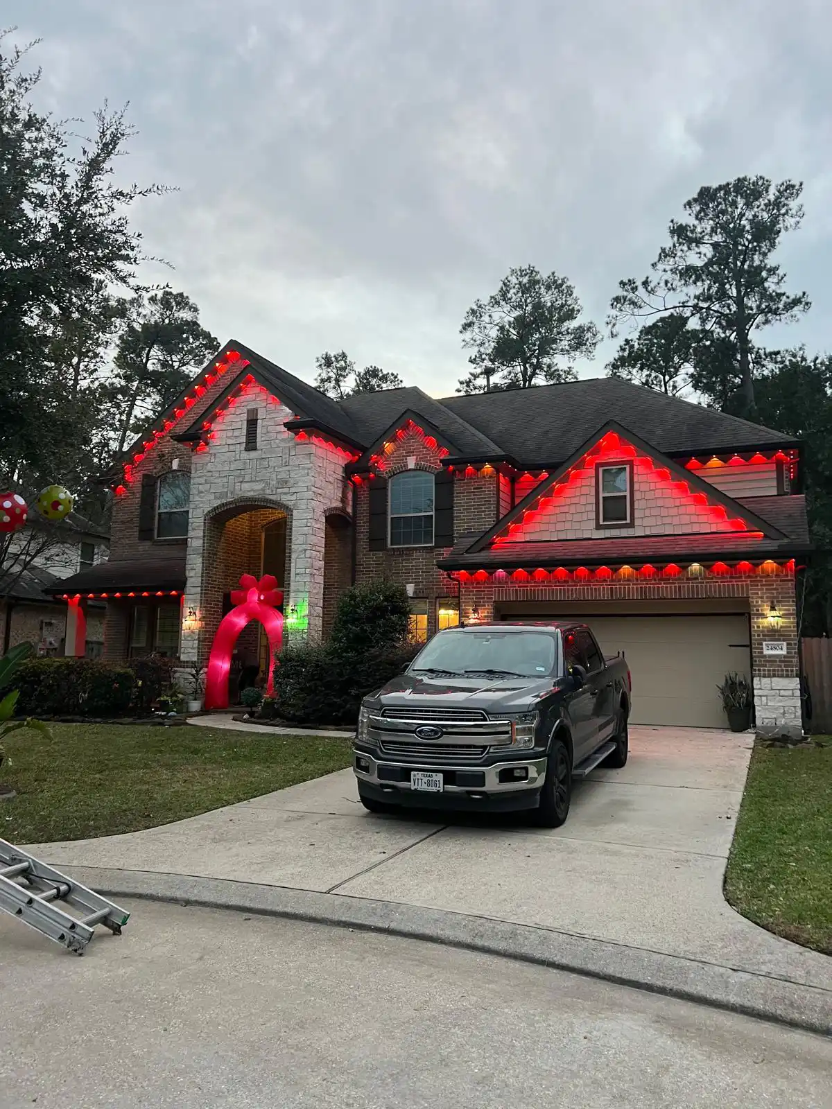 Permanent Lighting installation in Houston, Texas