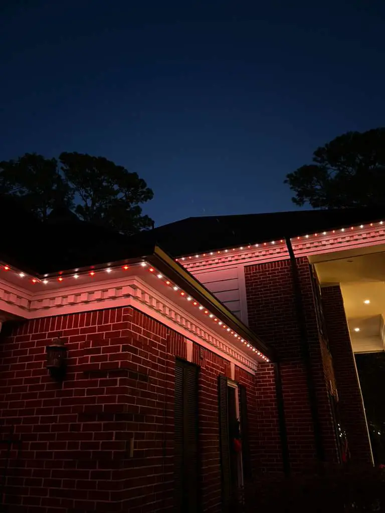 Permanent Lighting installation in Houston, Texas