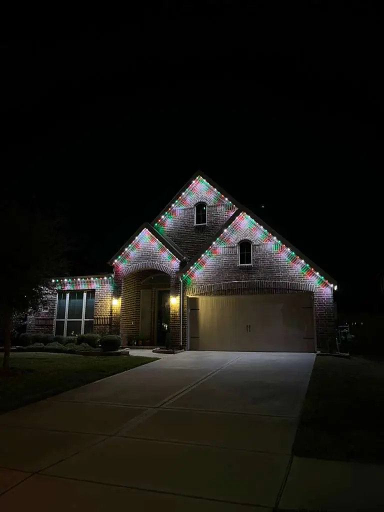 Permanent Lighting installation in Houston, Texas