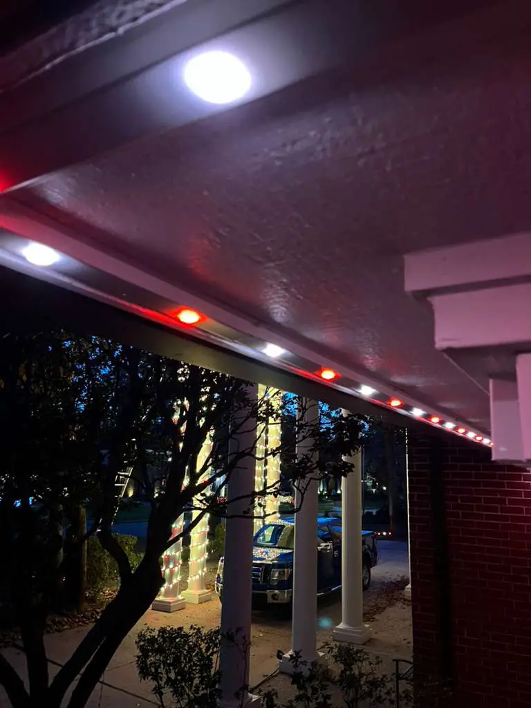 Permanent Lighting installation in Houston, Texas